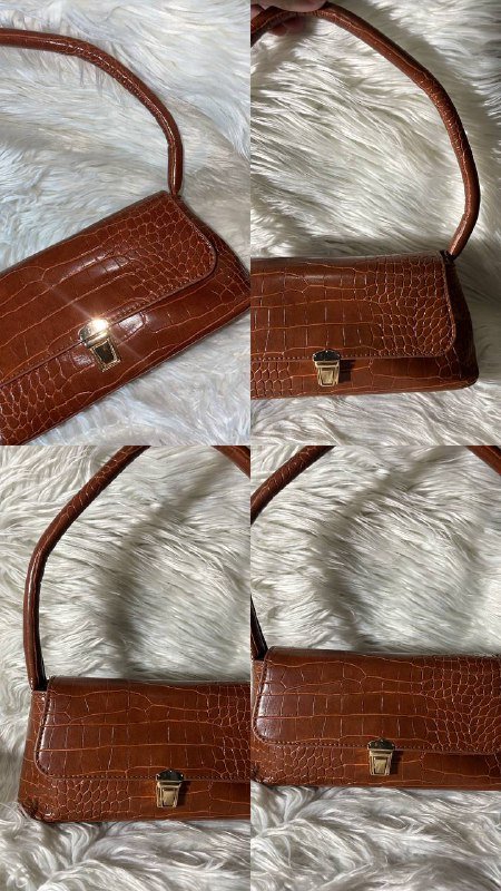 Коричневая и черная сумки