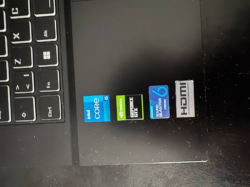 Игровой ноутбук Monster с Intel i5 и Nvidia GTX1650 Ti