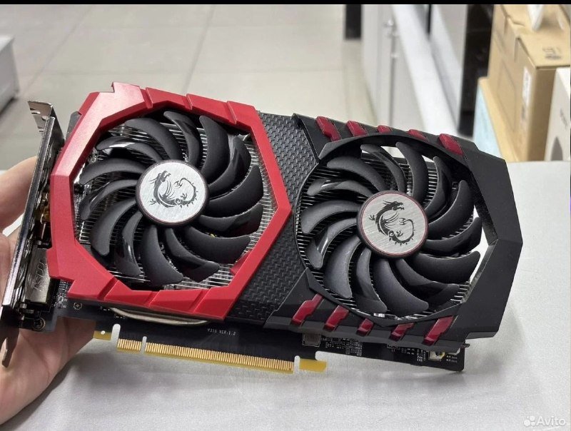 Видеокарта MSI gtx 1050ti