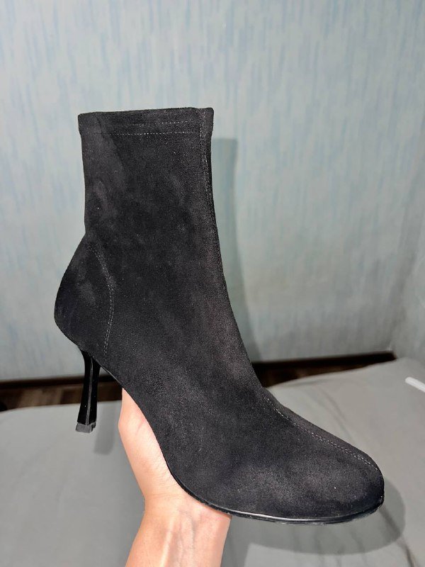 Замшевые ботильоны Эконика 39 размер 2