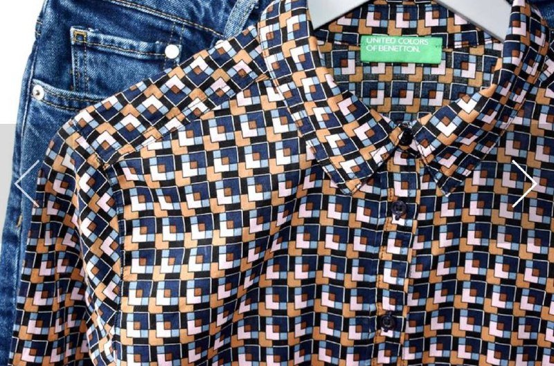 Рубашка United colors of Benetton, размер XS-S 3