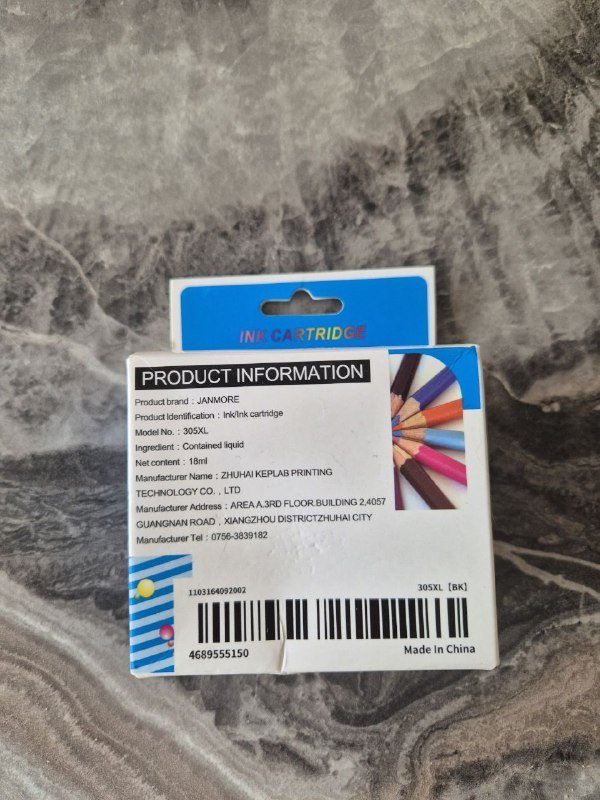 Черно-белый картридж для принтера