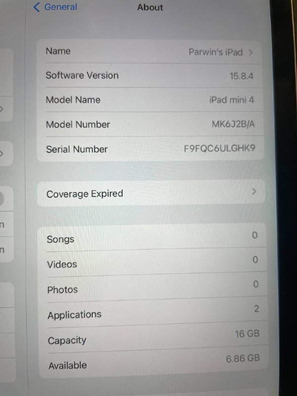 ipad mini 4 5