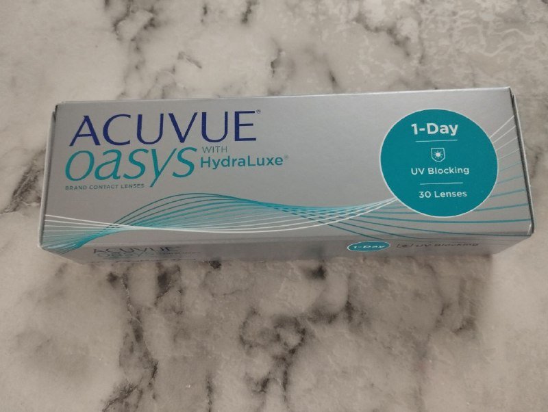 Линзы контактные Acuvue Oasys 1-Day новые