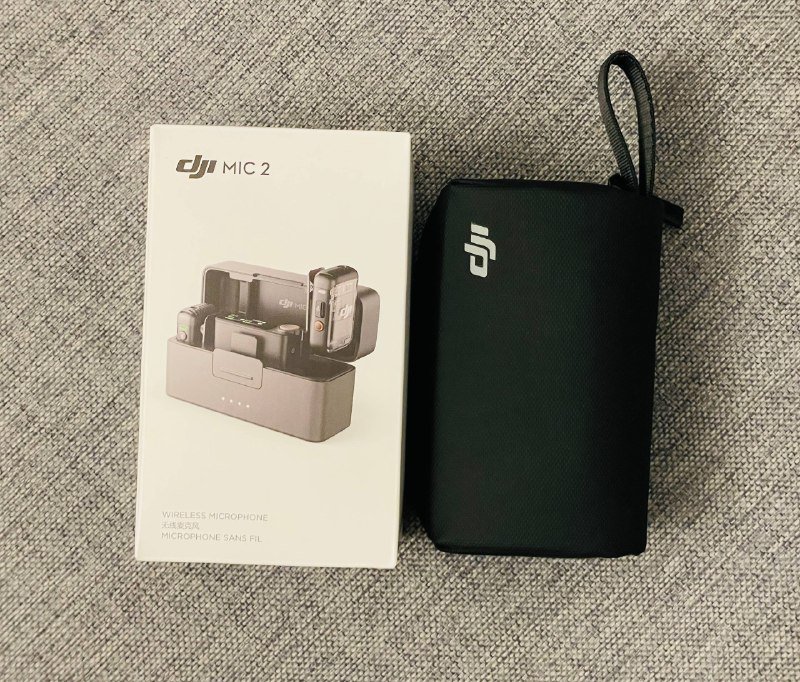 DJI Mic 2 wireless microphone system