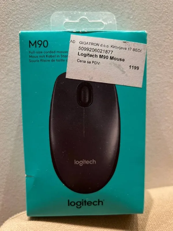 Мышь Logitech M90, клавиатура Genius KB-116 1