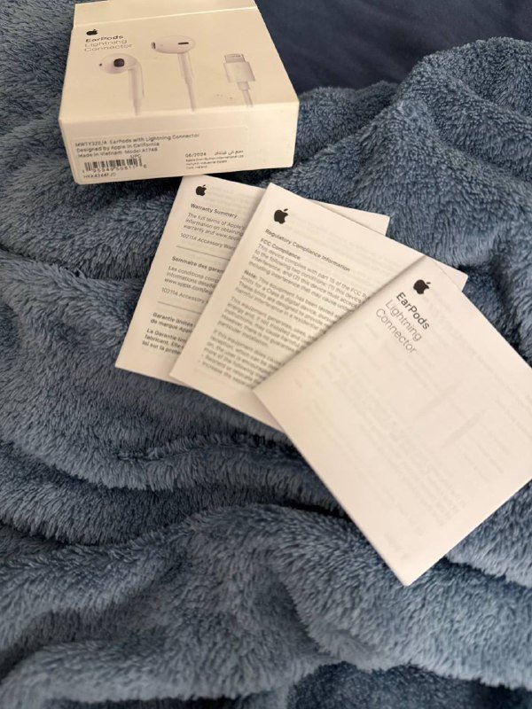 Проводные наушники earpods с lightning разъемом 2