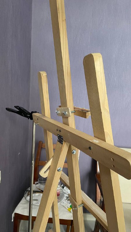 Мольберт, краски и кисти в подарок 2