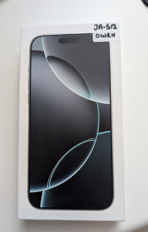 iPhone 16 Pro Max 512Gb White titanium