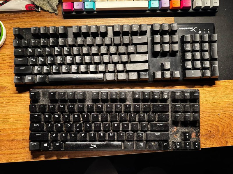 Клавиатуры HyperX Alloy Fps две 3