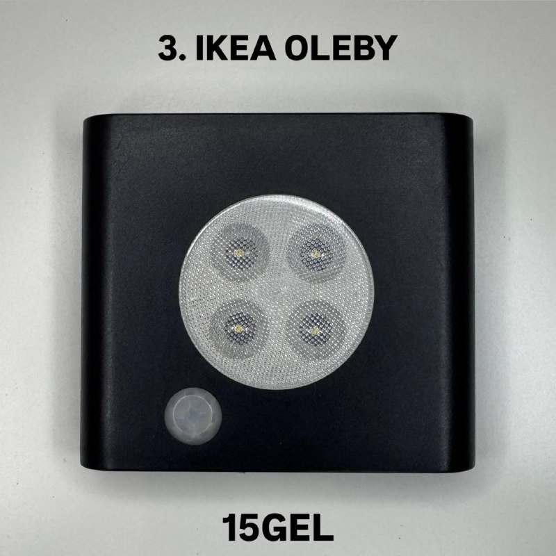 Светильники IKEA JANSJÖ, HALVKLART, OLEBY 6