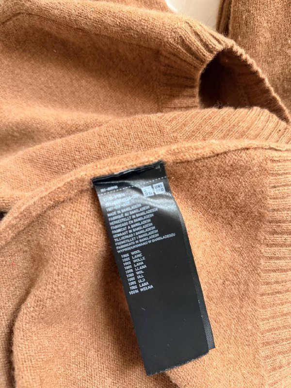 UNIQLO шерстяной свитер M 3