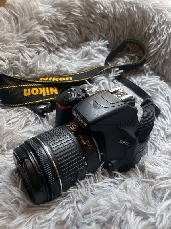 Nikon D3500 фотоаппарат, сумка 2