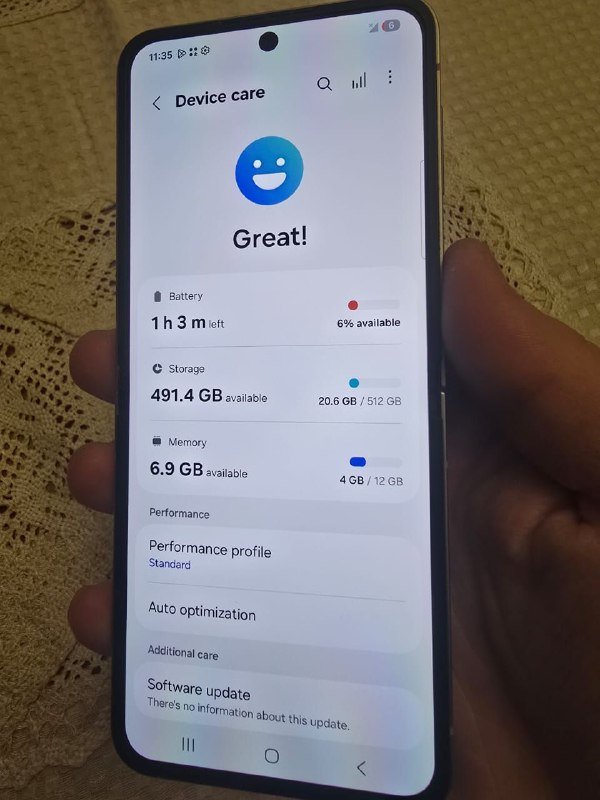 Samsung galaxy zflip6 12/512GB 8