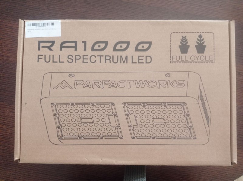 PARFACTWORKS RA1000 Full Spectrum LED и другое оборудование