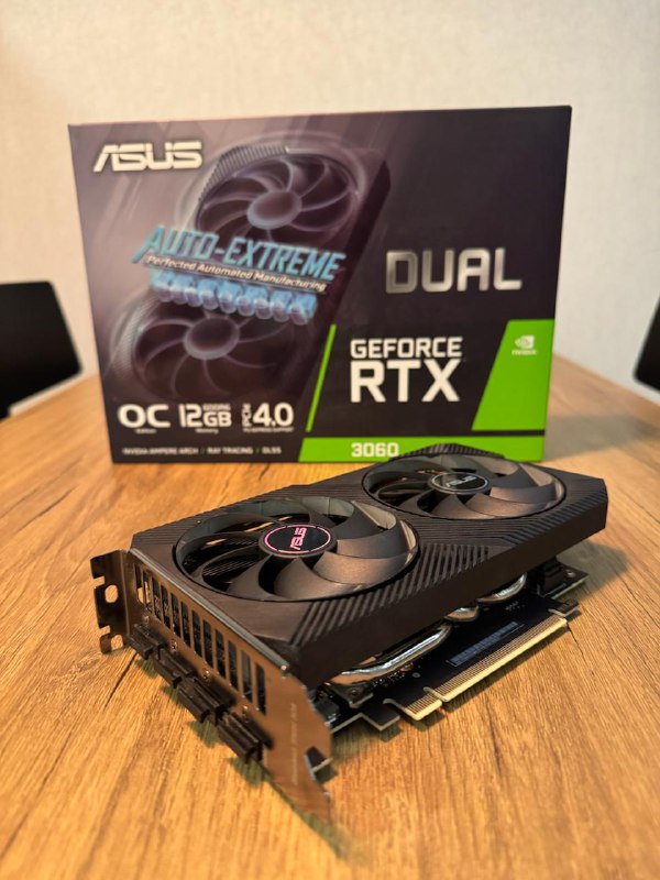 Видеокарта ASUS Dual GeForce RTX 3060 V2 12 GB