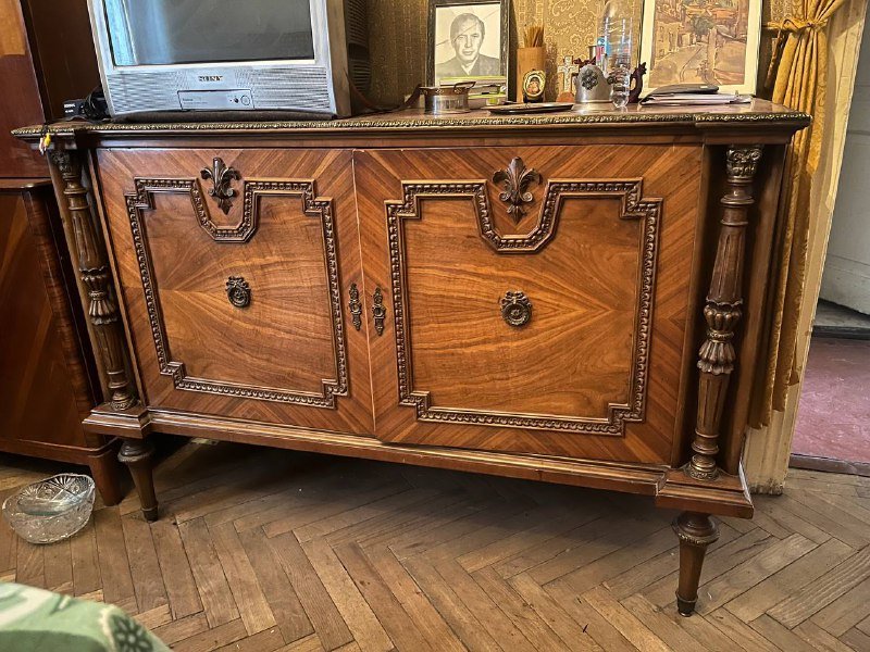 Антикварный десао комплект шкафы комоды