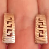 Серебряные серьги 1