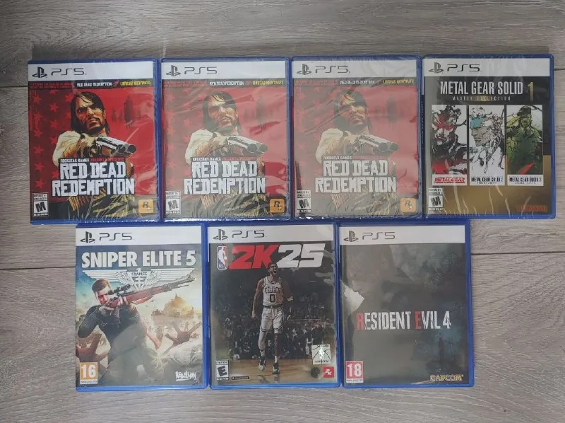 Игры PlayStation 4, PlayStation 5 1