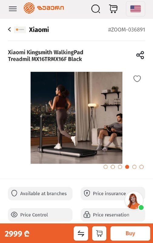 Xiaomi Kingsmith WalkingPad treadmill
