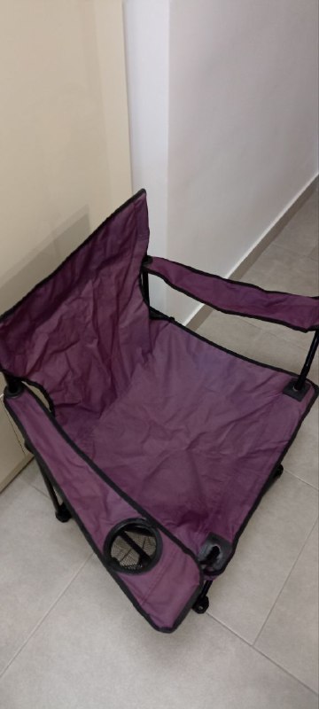 Кресло кемпинговое с подлокотниками и подстаканником 4