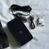 Портативный компрессор, насос с power bank 2