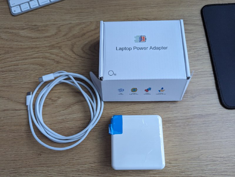 Зарядное устройство 96W с кабелем USB-C