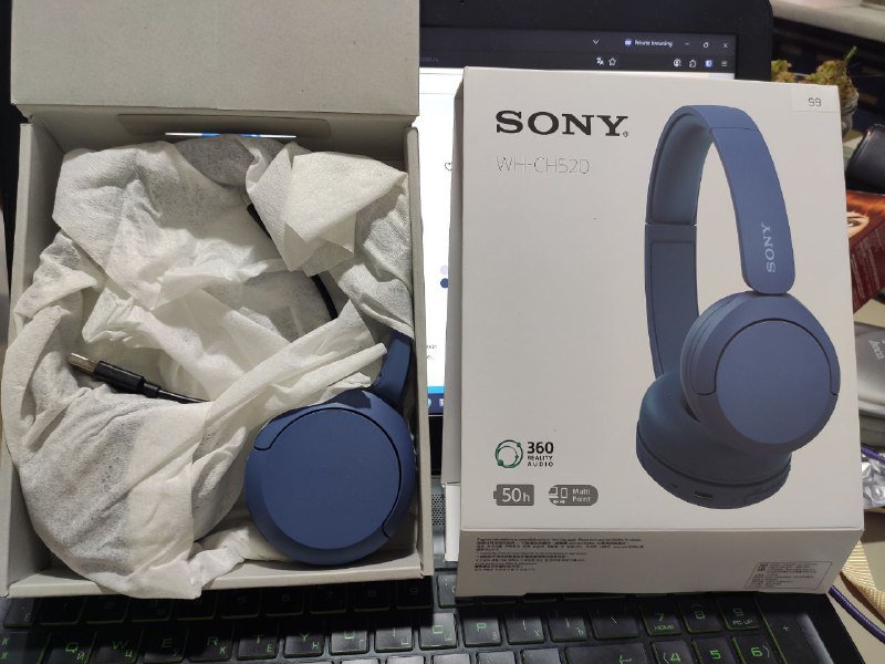 Наушники беспроводные Sony WH-CH520 2
