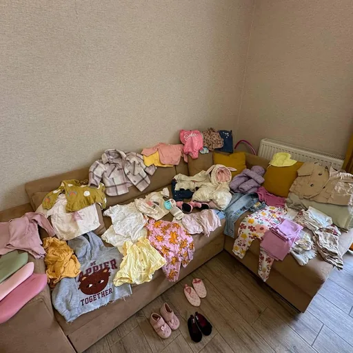 Пакет детской одежды и обуви для девочки 1–2 лет