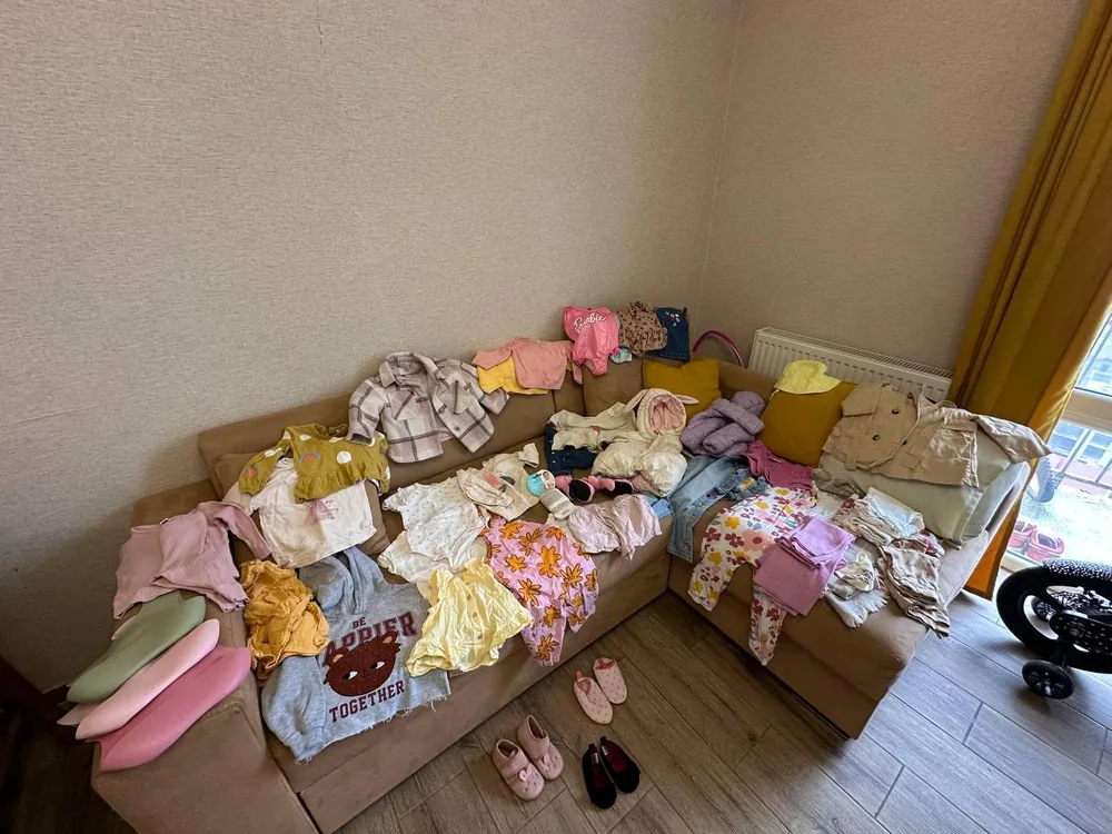 Пакет детской одежды и обуви для девочки 1–2 лет 1