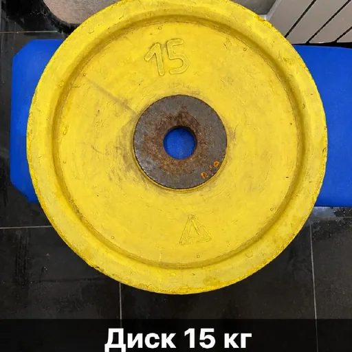 Диск для штанги 15 кг