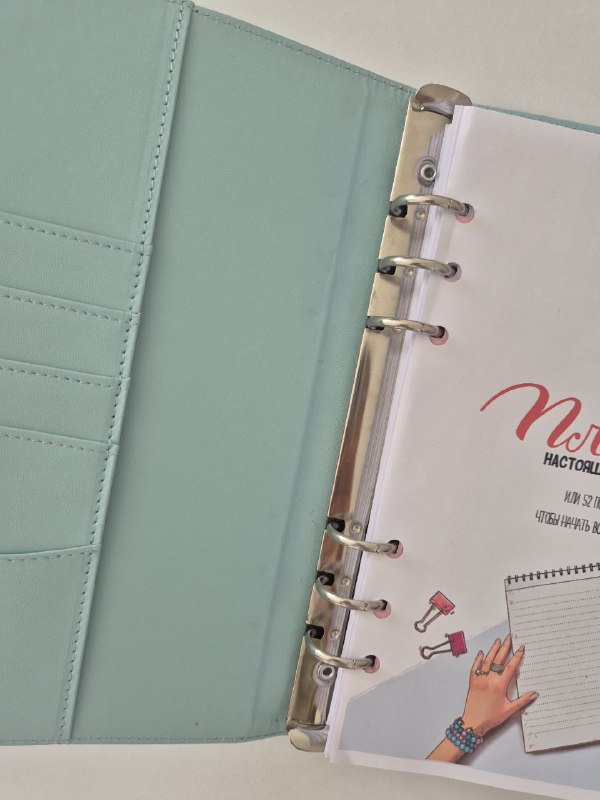 ежедневник ручной работы с обложкой из мягкой кожи 2