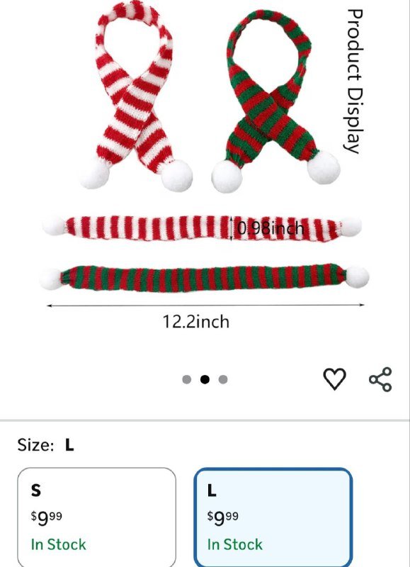 Шапочки Санты и шарфики для кошек и кроликов 2