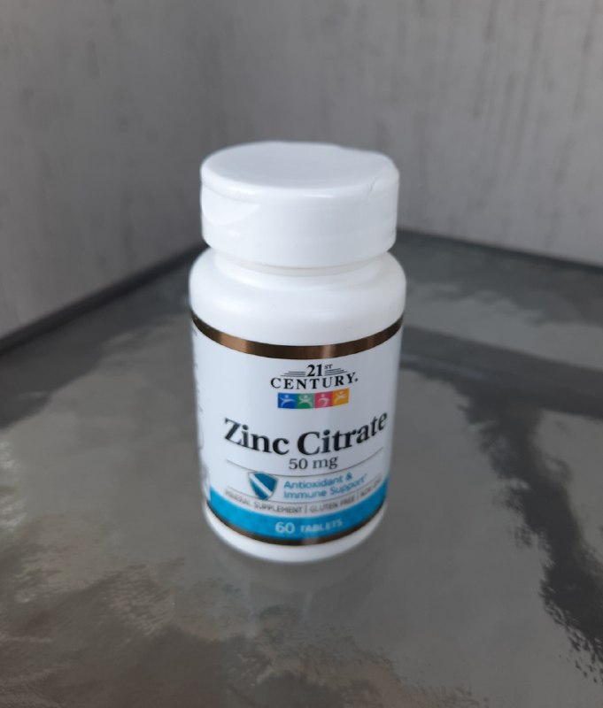 Zinc Citrate 50 mg 60 Tablets
