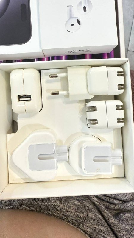 Блендер Philips ProMix Titanium HR1677, Мультиварка Redmond, Кресло ИКЕЯ, Оригинальные сменные вилки Apple 4