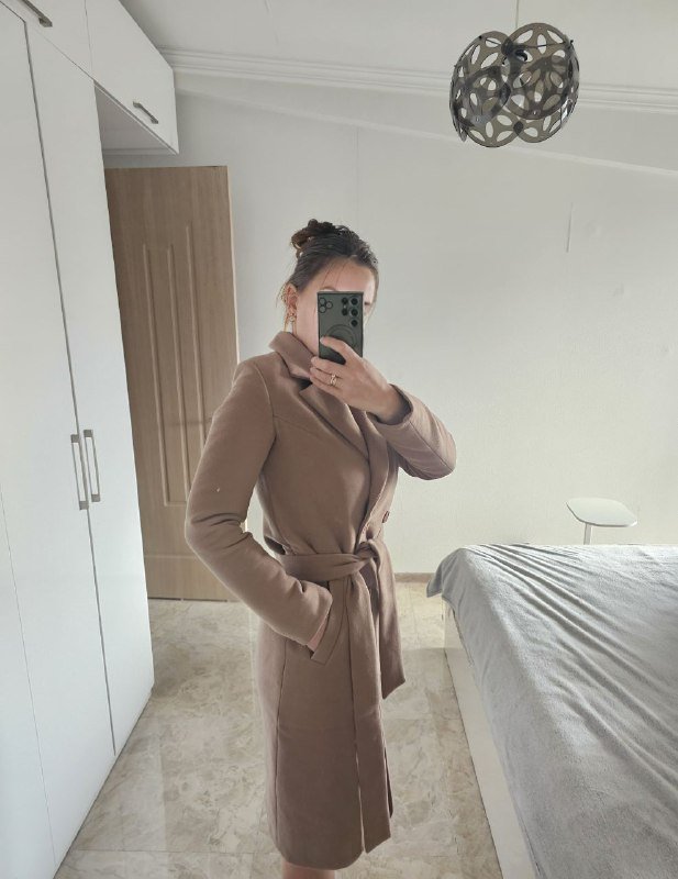 Пальто демисезонное размер S/M 2