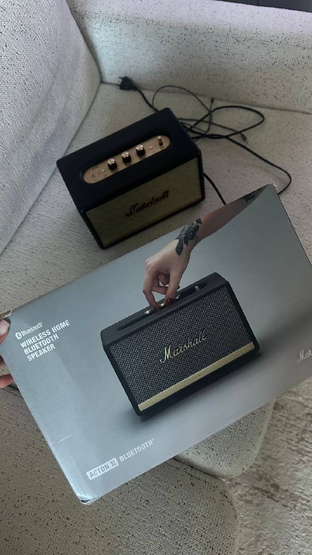 Колонка Marshall Acton II Black 2