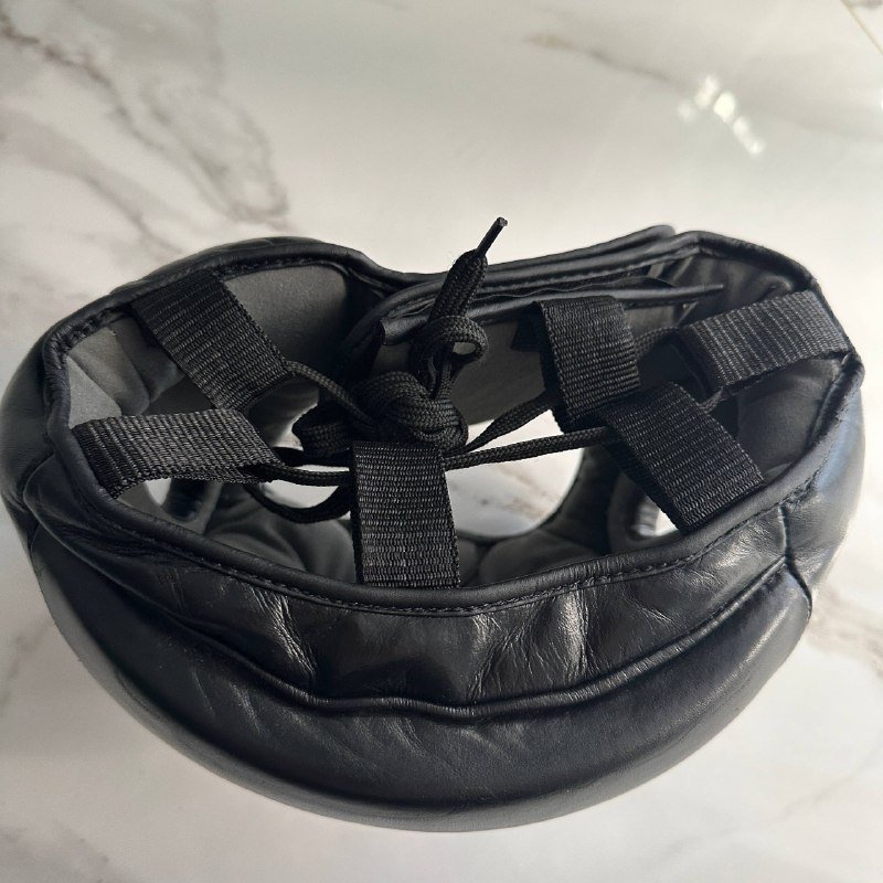 Шлем боксерский KWON из натуральной кожи 2