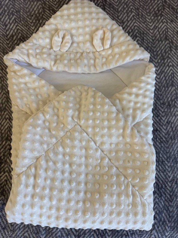 Тёплый конверт на выписку, одеяло