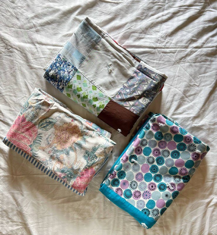 Хлопковые покрывала 140х180 см