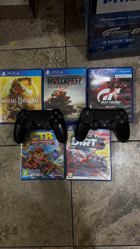 Sony PS4, 2 джойстика 2