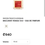 Baccarat Rouge 540 3