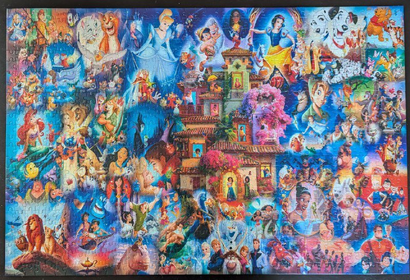 Пазлы разные