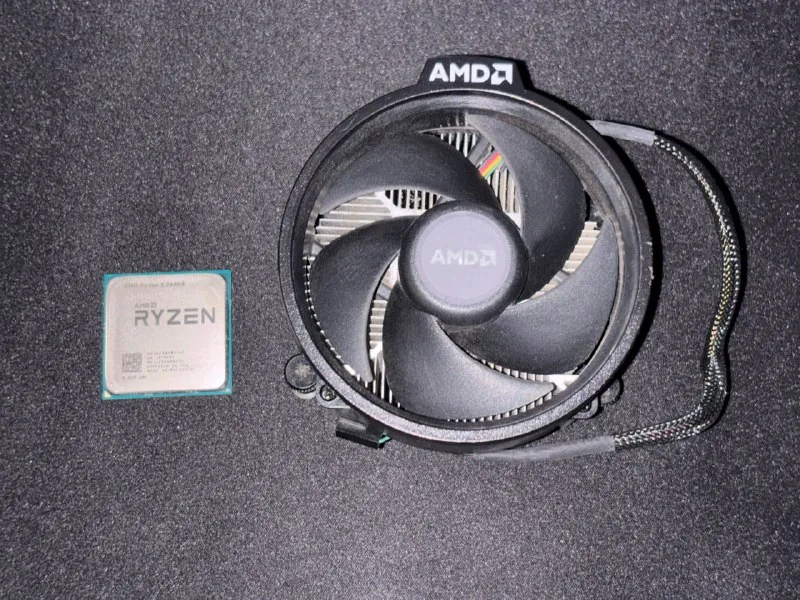 AMD Ryzen 5 2600x с кулером 1
