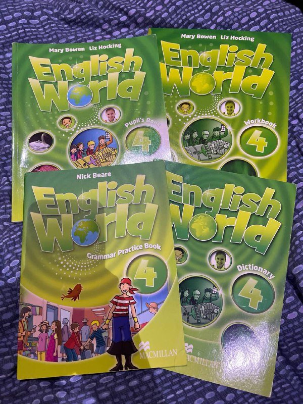 Комплект книг по английскому языку 4 класс