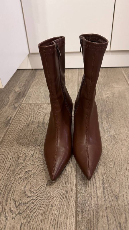 Штаны wide leg Zara, серьги, демисезонные полусапожки, кофта-сетка 10
