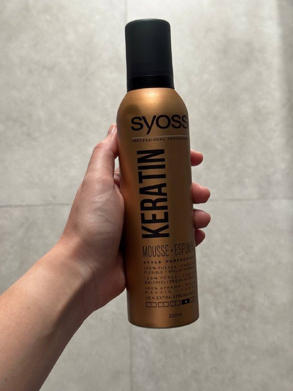 Пенка мусс для волос SYOSS Keratin 250 мл