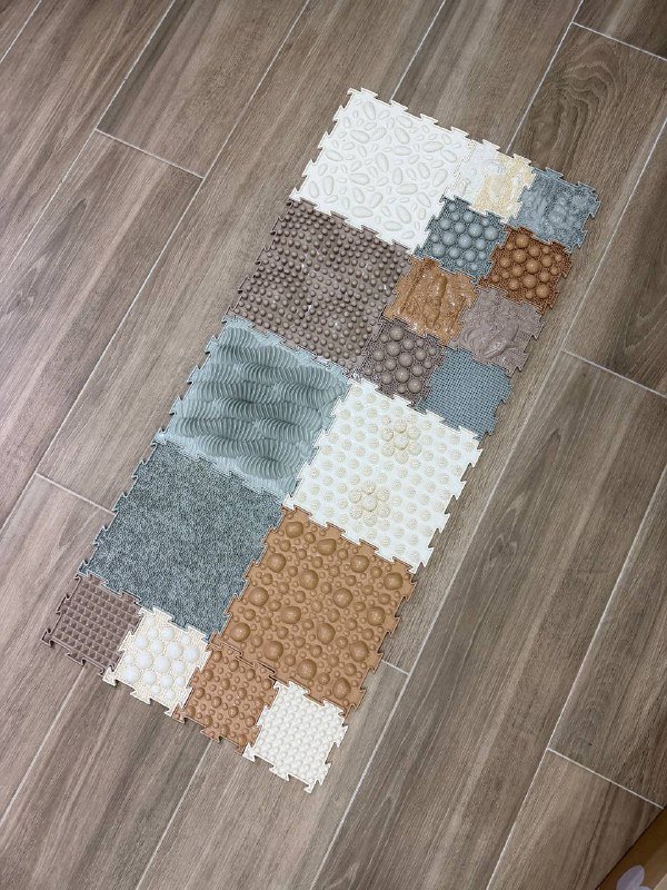 Детский ортопедический коврик, зайка Алило, пульт-прорезыватель 1