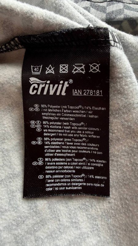 Термо кофта, лонгслив Crivit 4