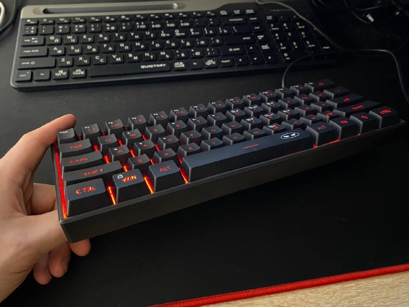 Проводная TS91 клавиатура с подсветкой 3